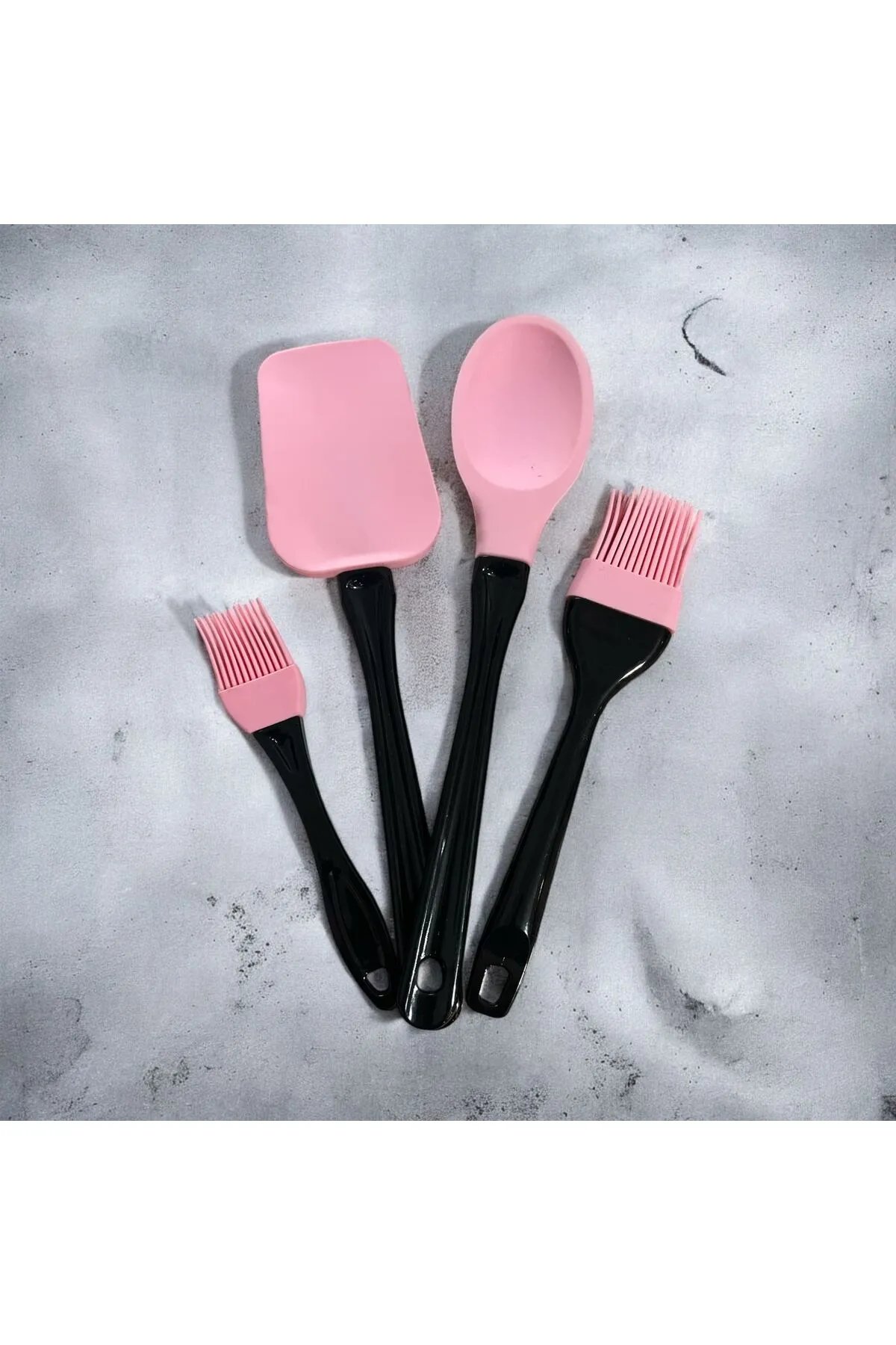 4 lü Silikon Kaşık ve Spatula Seti 4 lü Silikon Kaşık ve Spatula Seti