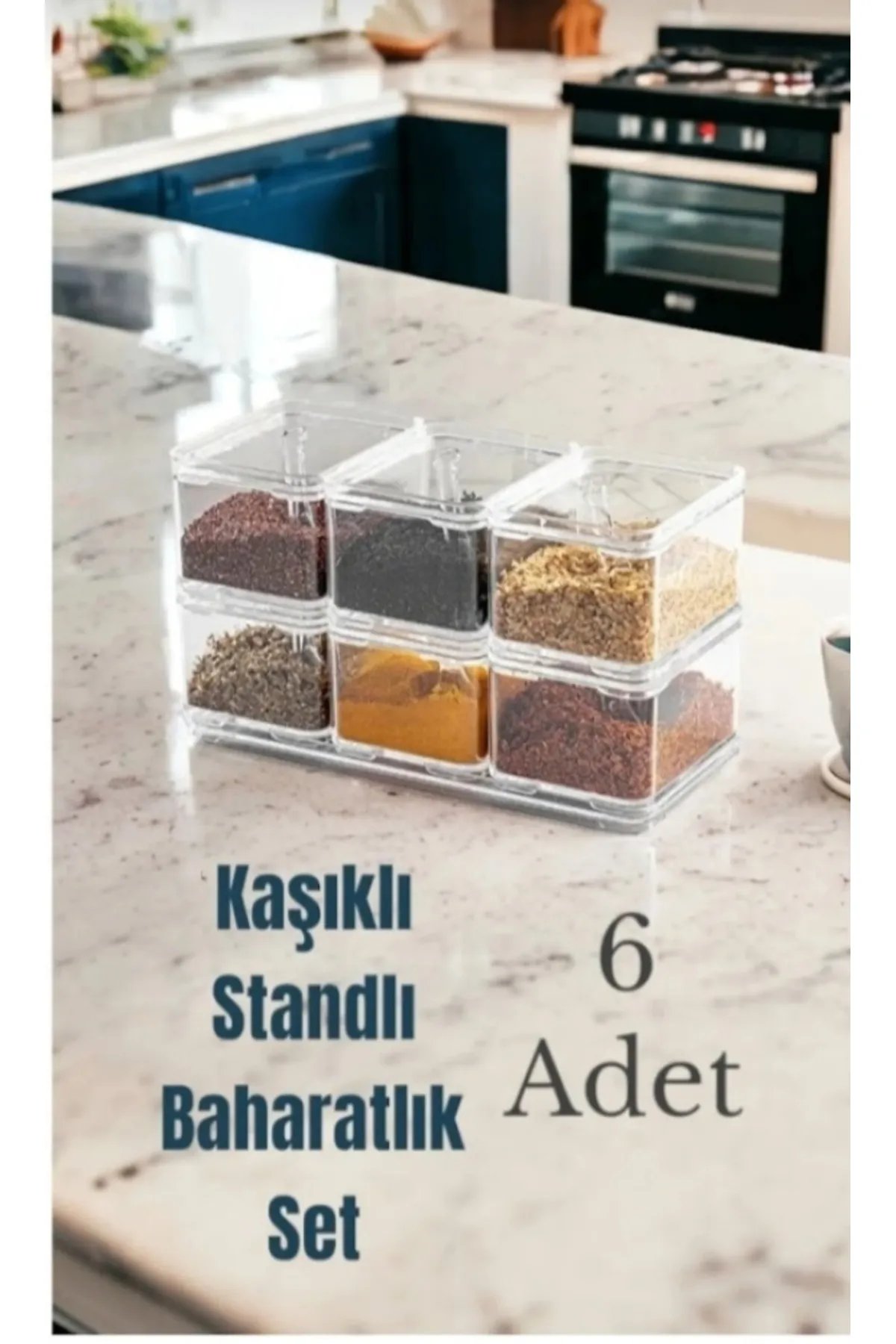 Akrilik baharat takımı saklama kabı buzdolabı düzenleyici Akrilik baharat takımı saklama kabı buzdolabı düzenleyici