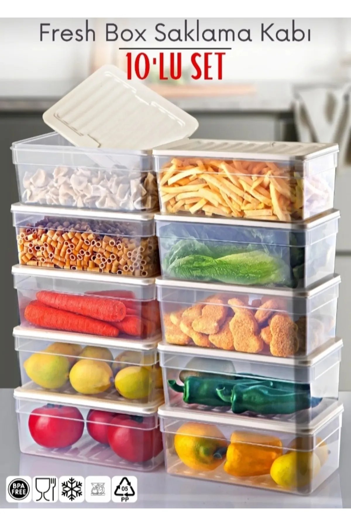 Yatay kapaklı buzdolabı düzenleyici buzluk kabı saklama kabı buzluk saklama kabı Yatay kapaklı buzdolabı düzenleyici buzluk kabı saklama kabı buzluk saklama kabı