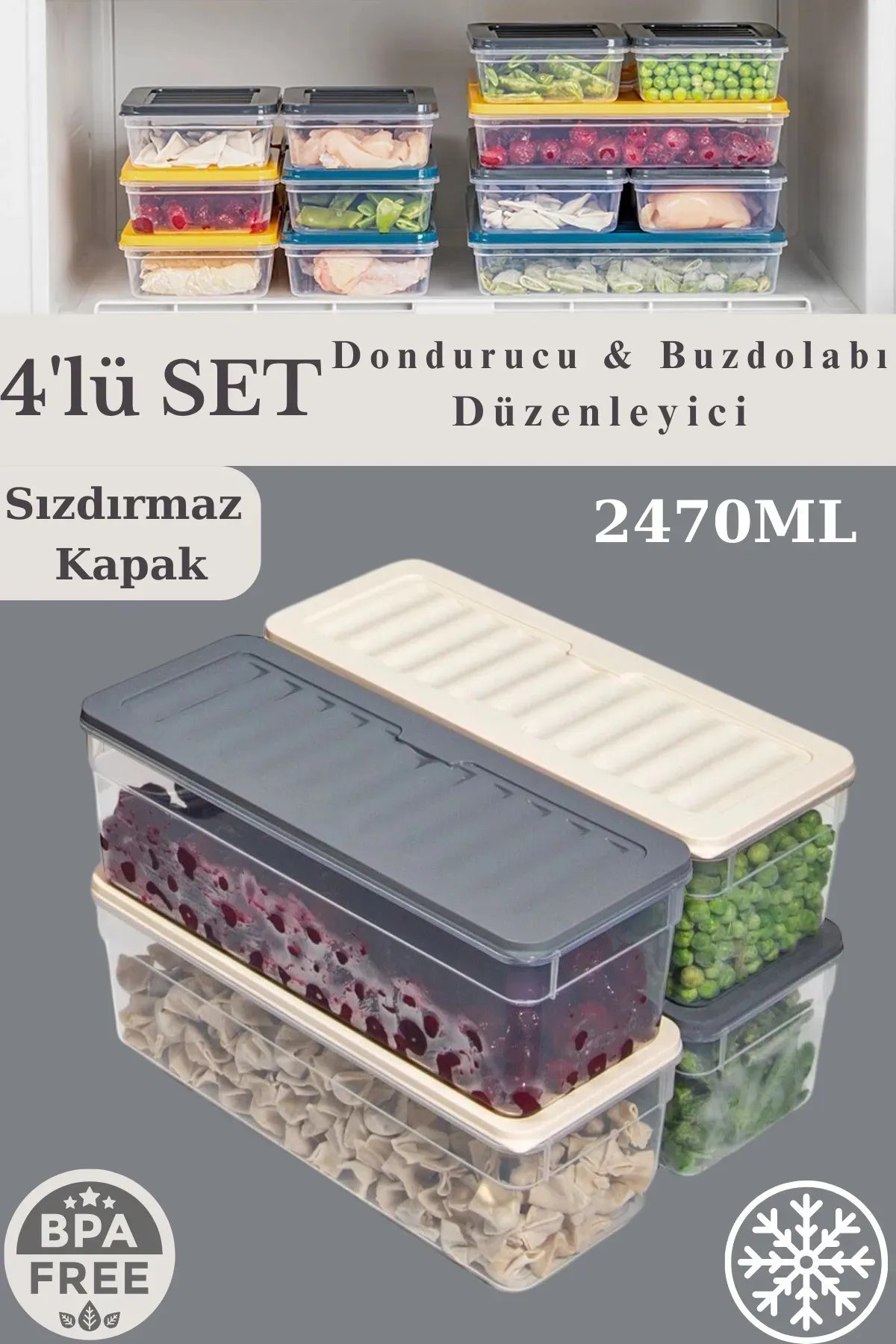 S'AVLAR STORE 4'lü Set Renkli Derin 2470 ml Buzdolabı Düzenleyici Buzluk ve Mikrodalga Saklama Kabı S'AVLAR STORE 4'lü Set Renkli Derin 2470 ml Buzdolabı Düzenleyici Buzluk ve Mikrodalga Saklama Kabı