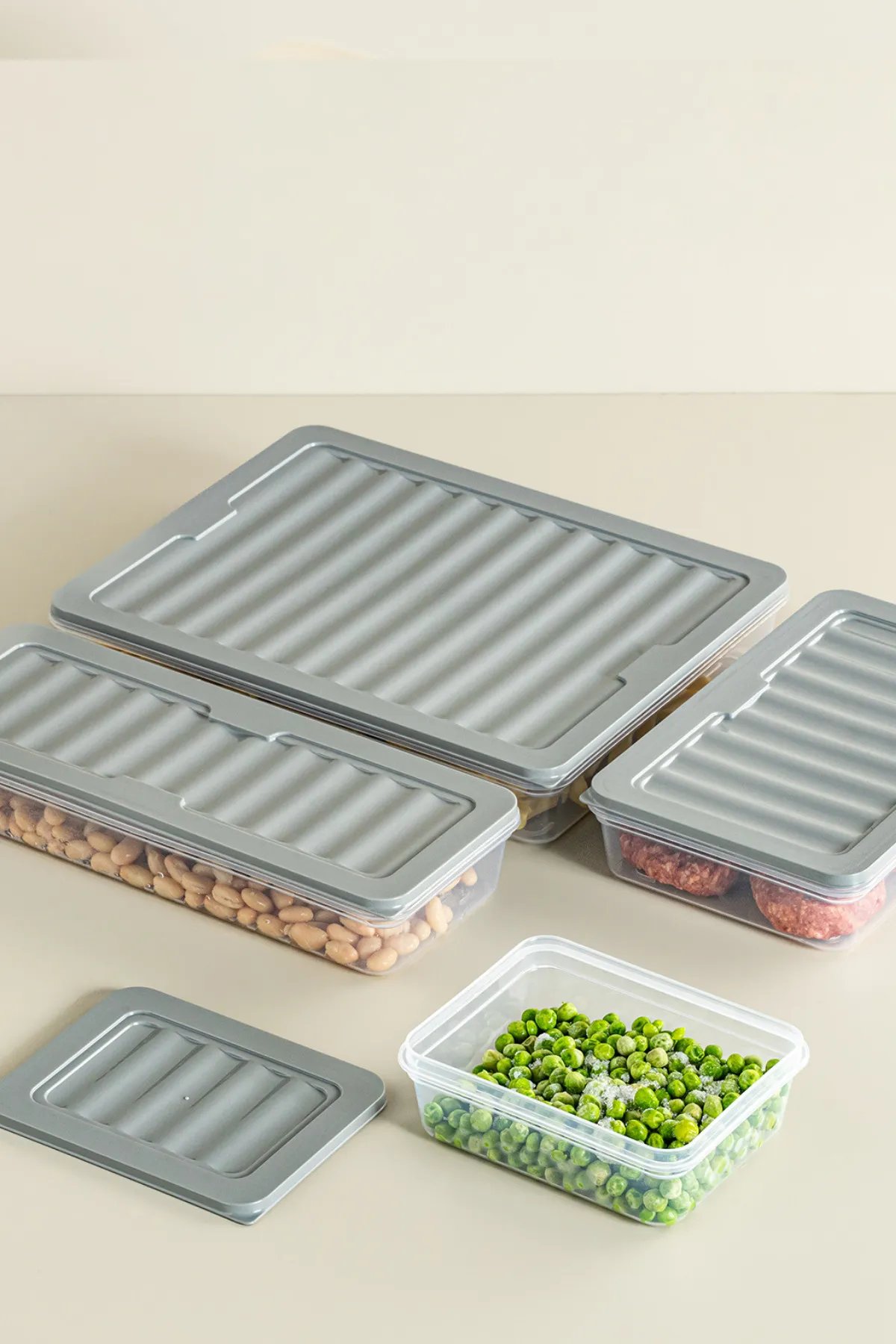 FreshBox Buzdolabı & Buzluk Düzenleyici Saklama Kabı 4lü 1170ml Set FreshBox Buzdolabı & Buzluk Düzenleyici Saklama Kabı 4lü 1170ml Set