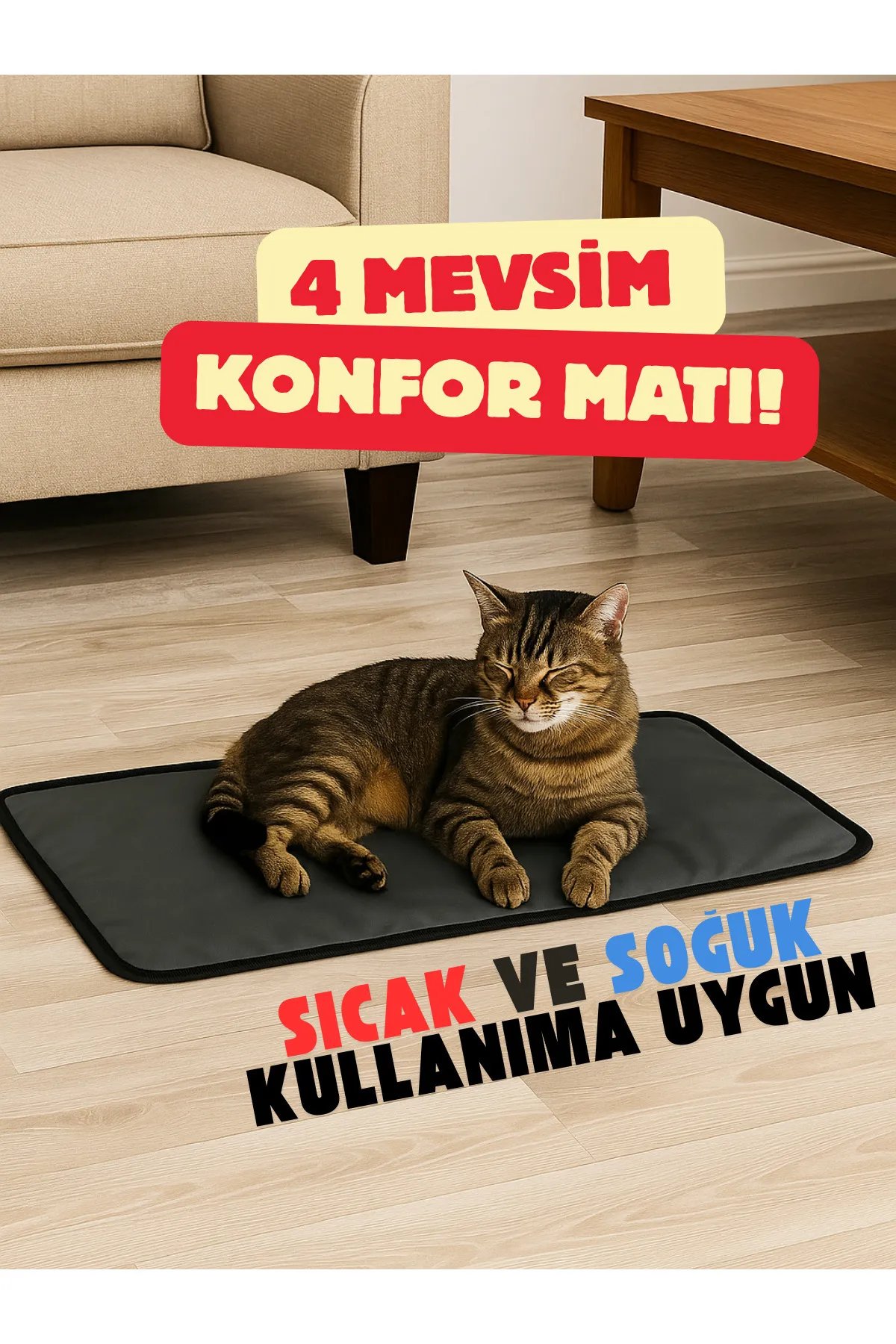 4 Mevsim Konfor Matı (65X40 CM) Xl Boy -sıcak Ve Soguk Kullanımda Uygundur. 4 Mevsim Konfor Matı (65X40 CM) Xl Boy -sıcak Ve Soguk Kullanımda Uygundur.