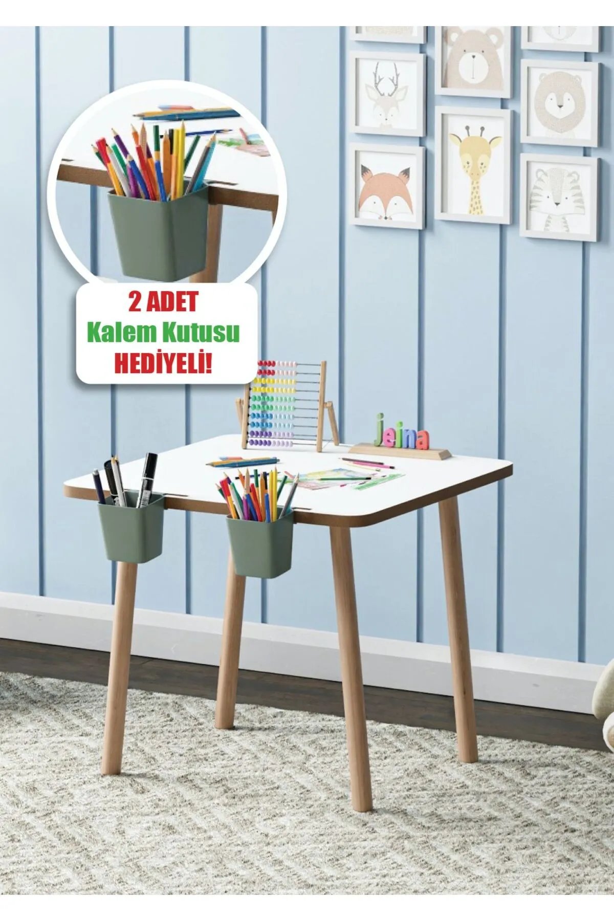 Yaz Sil Yüzey 1 Adet Çocuk Aktivite ve OyunMasası 2 Adet Kalemlik Hediyeli Yaz Sil Yüzey 1 Adet Çocuk Aktivite ve OyunMasası 2 Adet Kalemlik Hediyeli